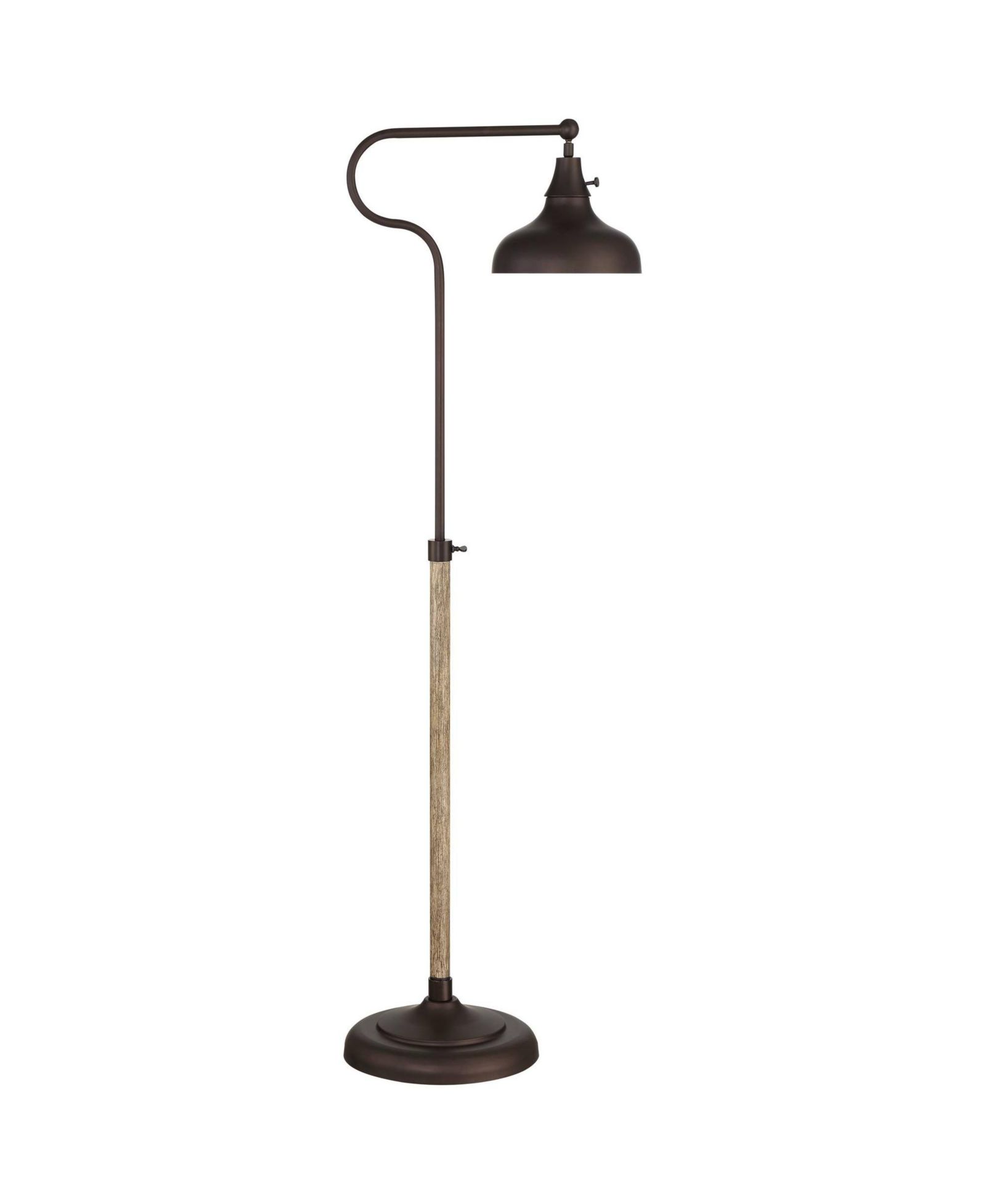 Franklin Iron Works Ferris Industrial Rustic напольный торшер 57"