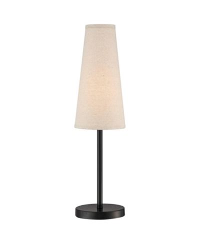Современная настольная лампа 360 Lighting 26" High Espresso Metal Linen