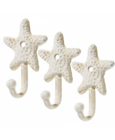 Декоративные настенные крючки YIGII Starfish, 3 шт.