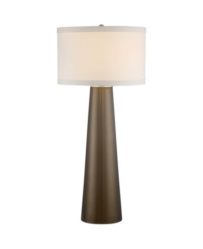 Possini Euro Design современная настольная лампа, 36" Tall, с USB диммером, золотое стекло