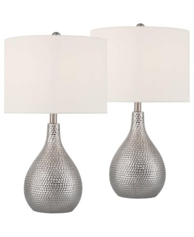 Набор из 2 настольных ламп 360 Lighting Titus 24 1/2" High Hammered