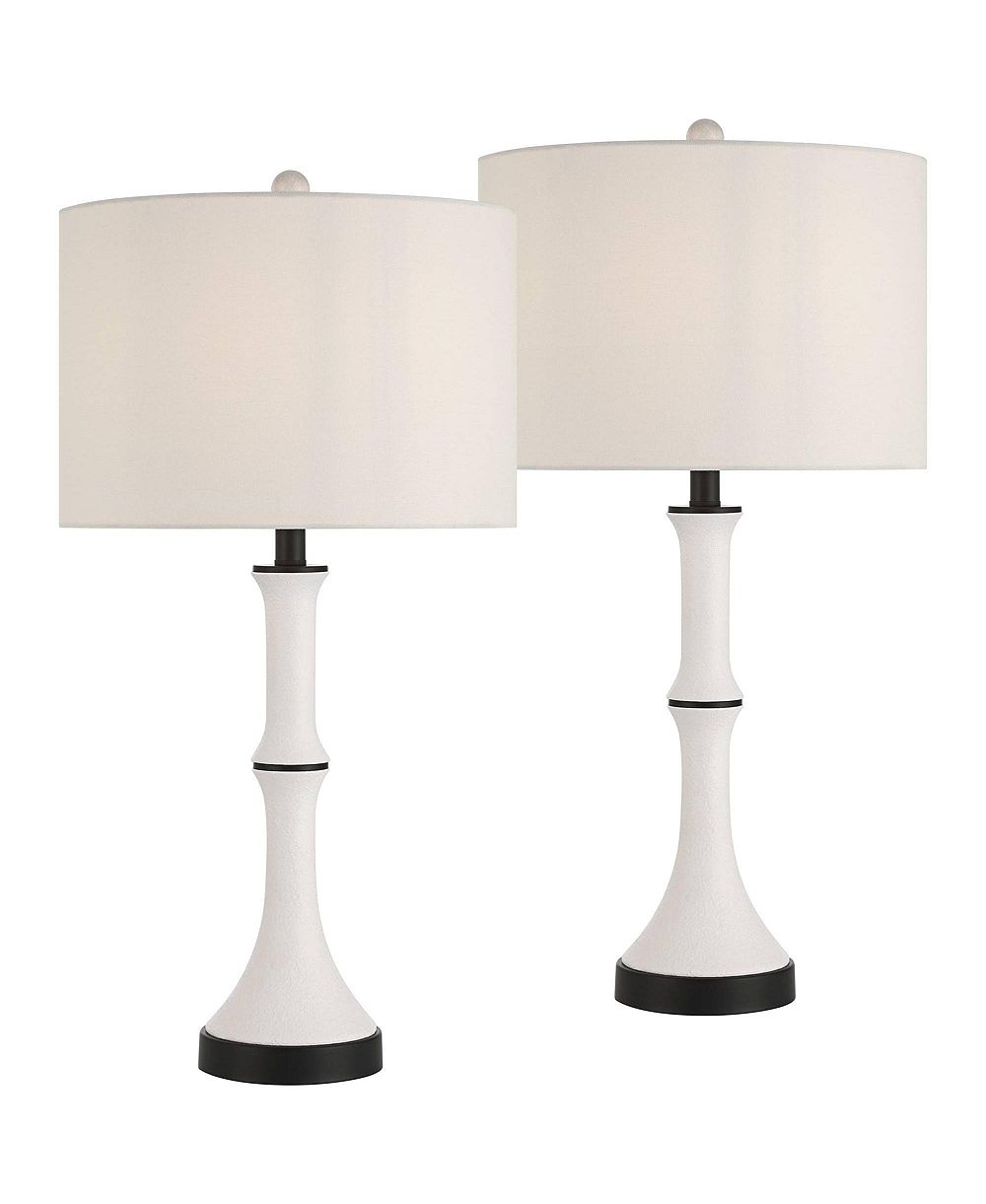 Possini Euro Design набор из 2 настольных ламп Gaffigan High Column