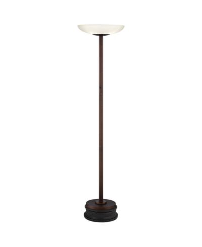 Торшер Possini Euro Design Meridian Light Blaster Modern Torchiere 72" Tall LED