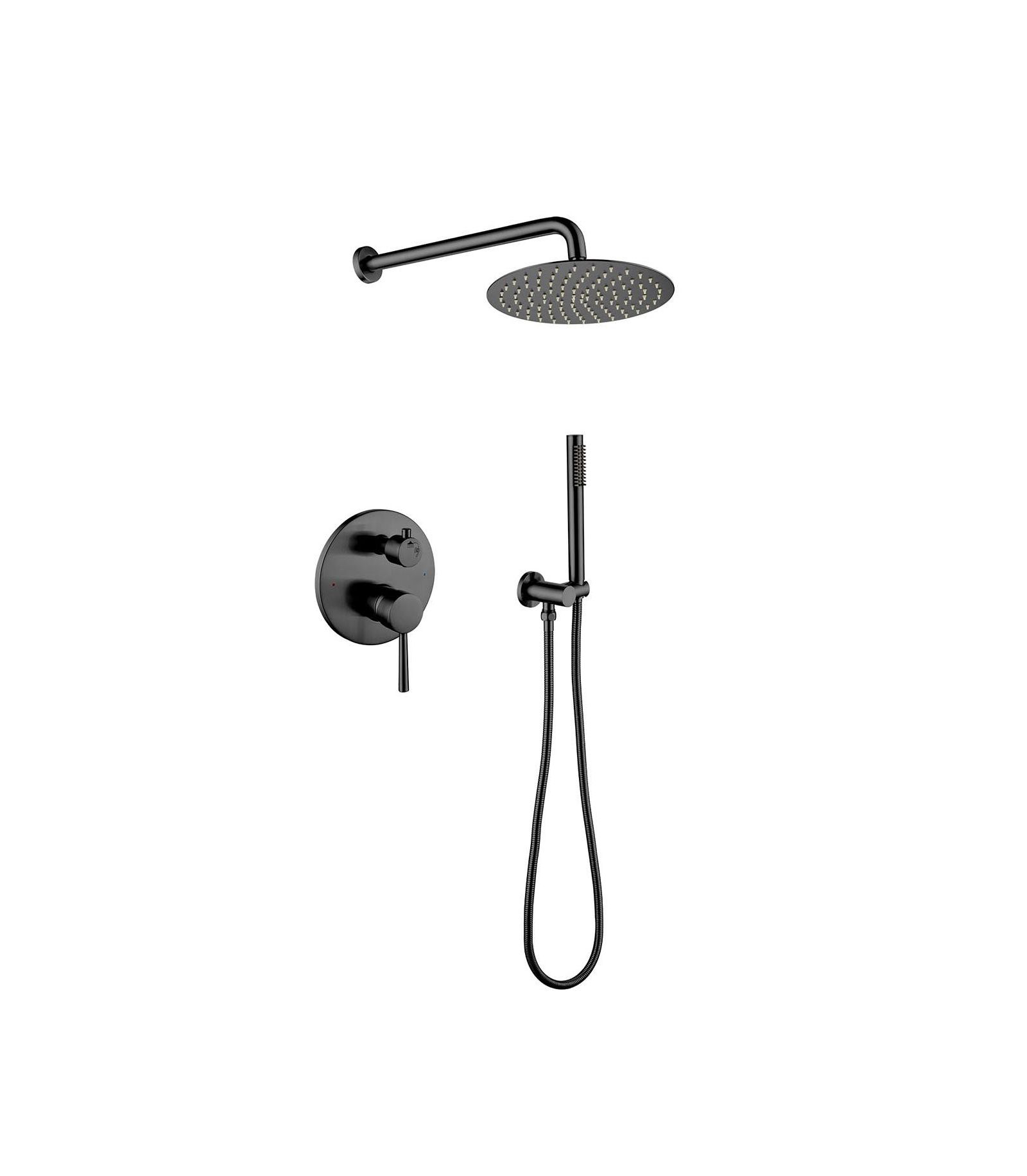 BUSDAYS Rain Shower Head Systems Wall Mounted Shower