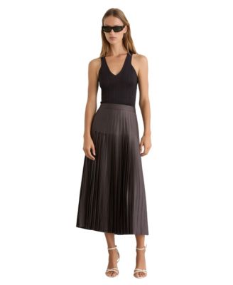 REISS Женские плиссированные юбки миди Savannah
