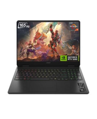 HP Omen 16" Traditional Laptop AMD Ryzen AI 7 32GB RAM NVIDIA GeForce RTX 5060 1TB SSD Storage Windows 11 Home 165Hz