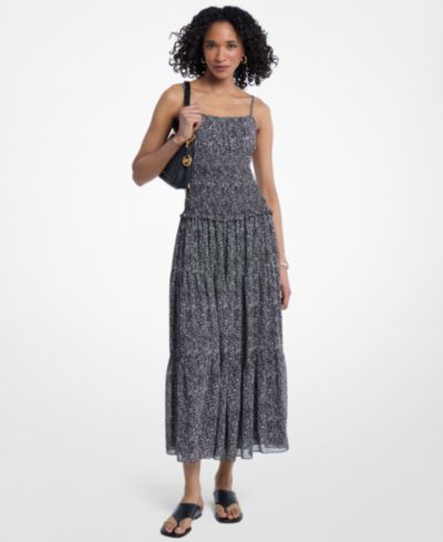 Women's Smocked Midi Dress