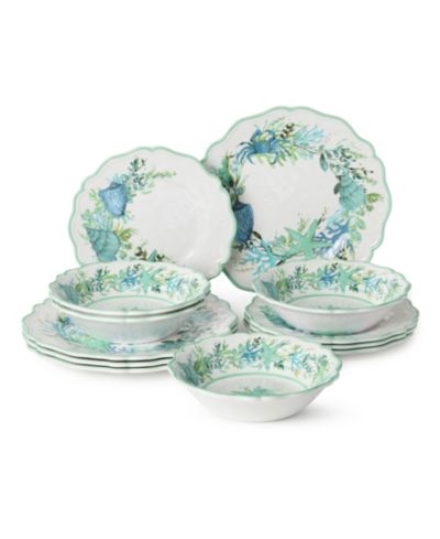 Набор столовой Certified International Sea Glass 12-Piece