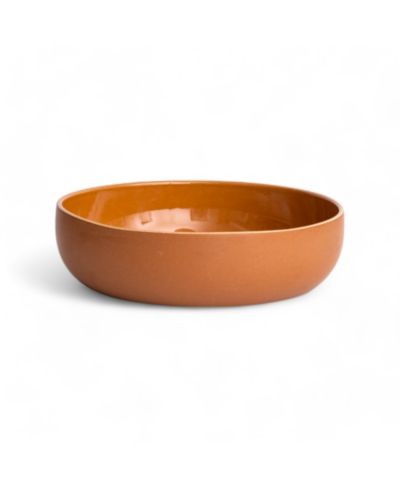 Gharyan Stoneware, Shallow Stoneware Serving Bowl 60 oz
