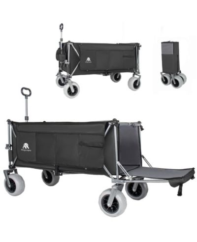 Утилитарная тележка RAINSKEN Heavy Duty, складная с открытым задним бортом