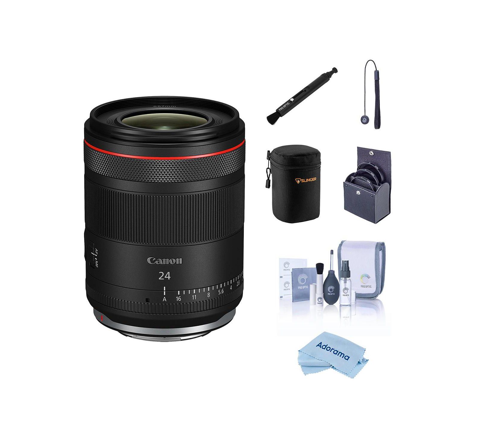 Canon RF 24mm f/1.4 L VCM Lens, Bundle with Included Value