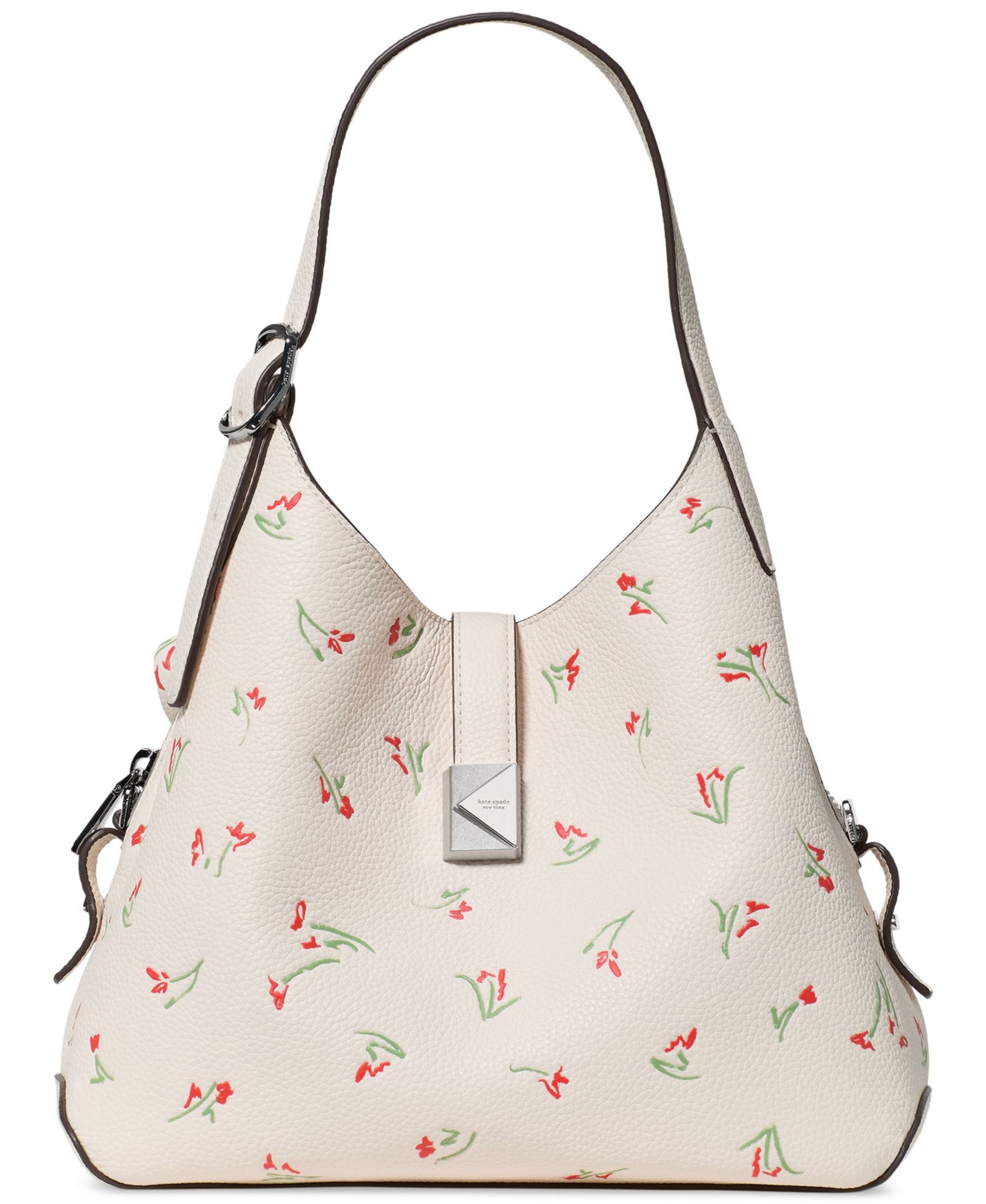Сумка кросс-боди kate spade new york Deco Small Vibrant Buds из кожи