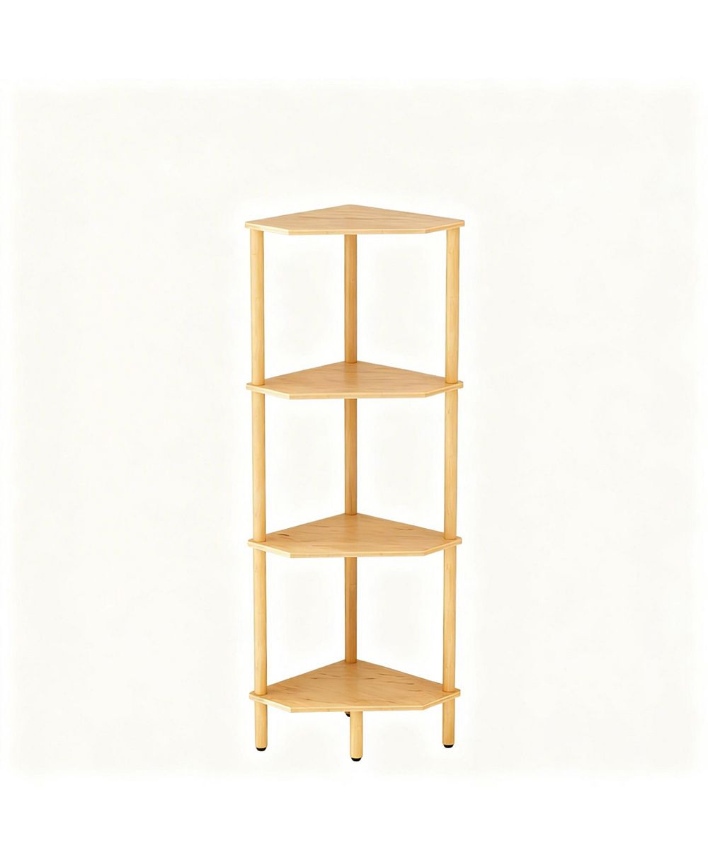 Полка-органайзер YIGII Corner Shelf Stand для ванной, кухни и спальни