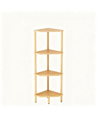 YIGII Corner Shelf Stand Storage Organizer for Bathroom Kitchen Bedroom