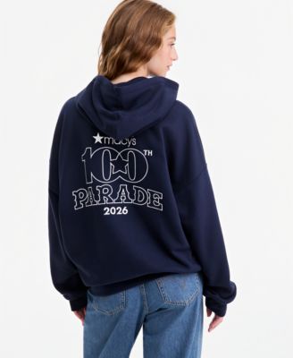 Macy's 100th Thanksgiving Day Parade Adult Unisex Pullover Hoodie, Macy's Exclusive