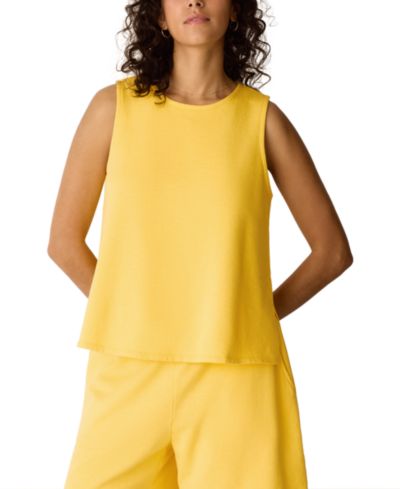 Eileen Fisher Women's Crewneck Top, Regular And Plus
