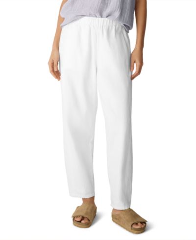 Брюки Eileen Fisher Women's с эластичным поясом и укороченной длиной, Regular, Plus и Petite