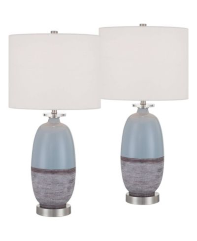 360 Lighting настольная лампа Stratos 26 1/4" High Ceramic Set of 2