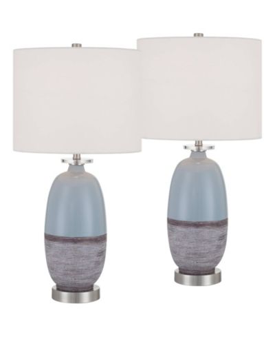 Набор из 2 настольных ламп 360 Lighting Stratos 26 1/4 H с диммером