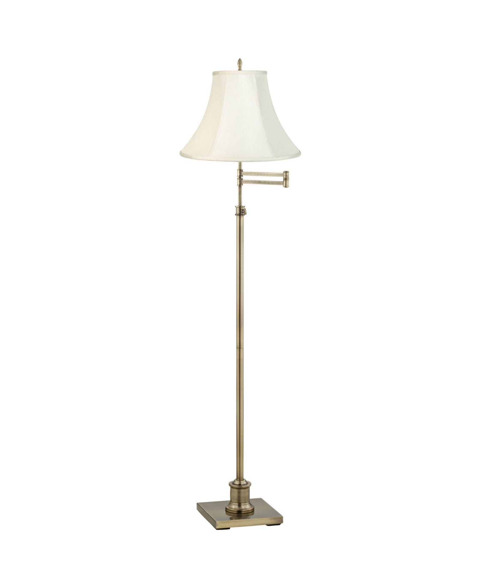 360 Lighting Напольный торшер Traditional Swing Arm с регулируемой высотой 70"