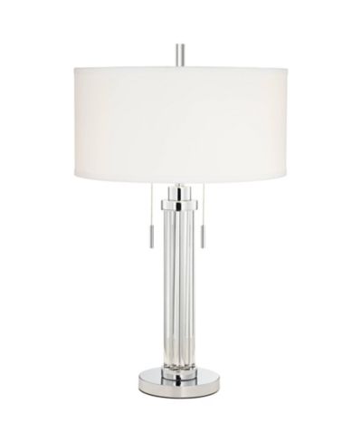 Possini Euro Design Настольная лампа Cadence Modern Glass Column с диммером