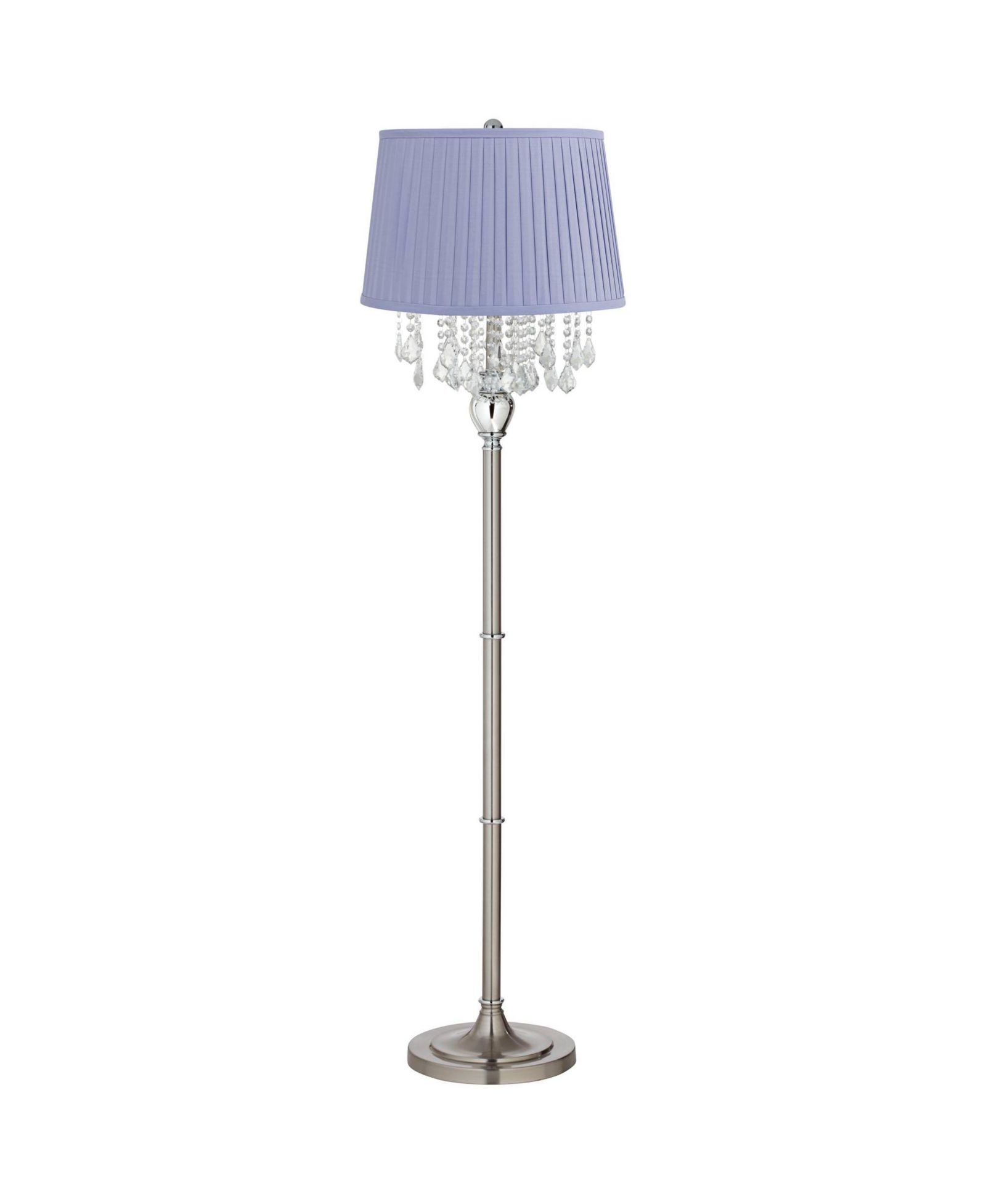 360 Lighting напольный торшер Traditional 60 1/2" Tall с кристаллами