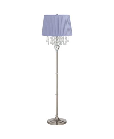 360 Lighting напольный торшер Traditional 60 1/2" Tall с кристаллами