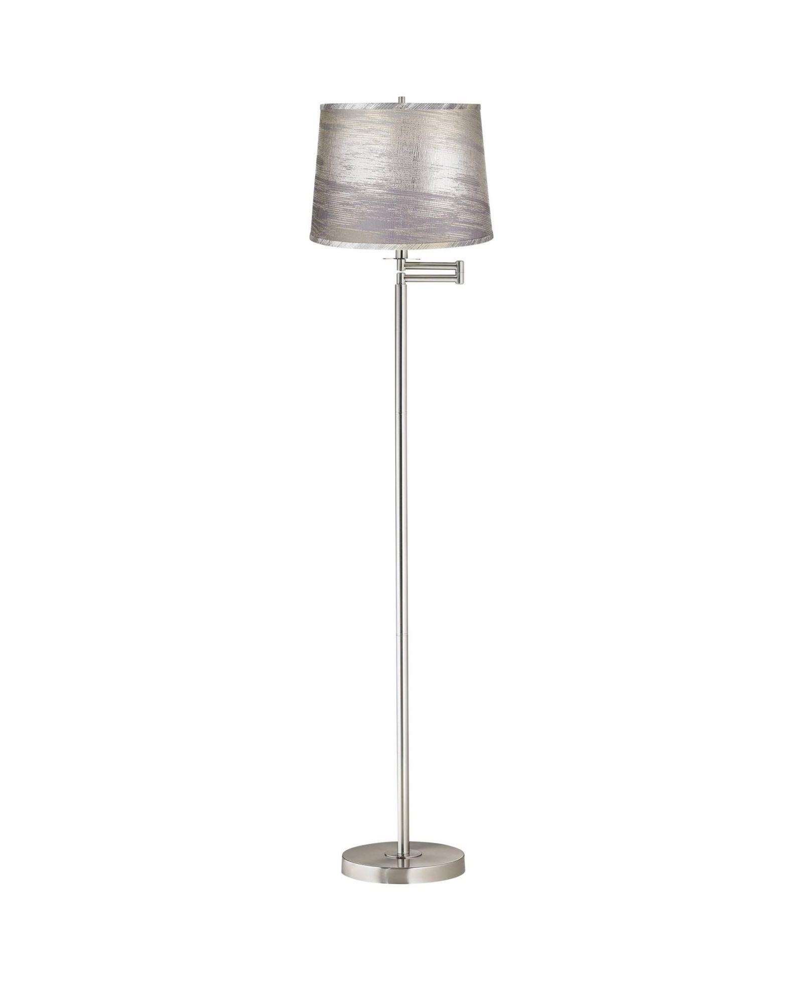 360 Lighting Druckman 60 1/2"H  Swing Arm Floor Lamp
