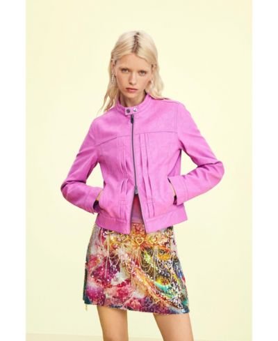 Desigual Women's Jacket faux leather