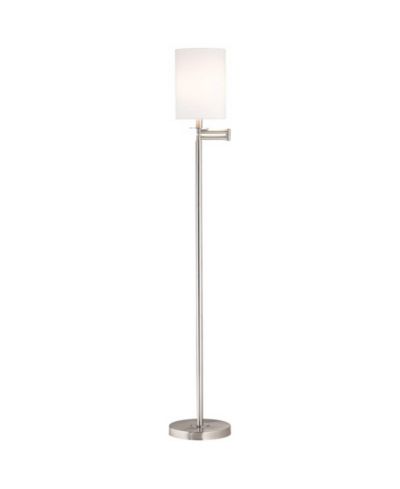Напольный торшер 360 Lighting Modern Swing Arm 60.5" Tall с тканевым абажуром