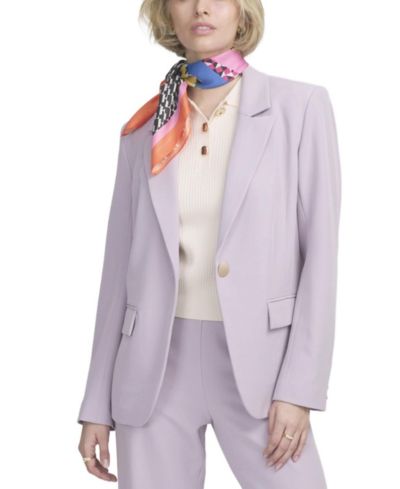 ELLE Collection Женский однопуговичный блейзер