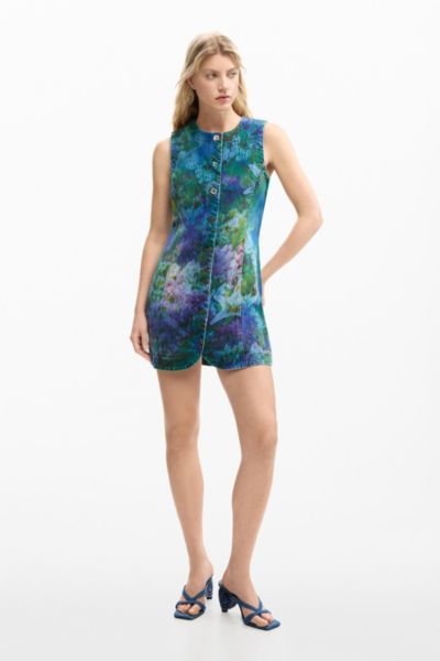 Desigual Women's Denim garden dress