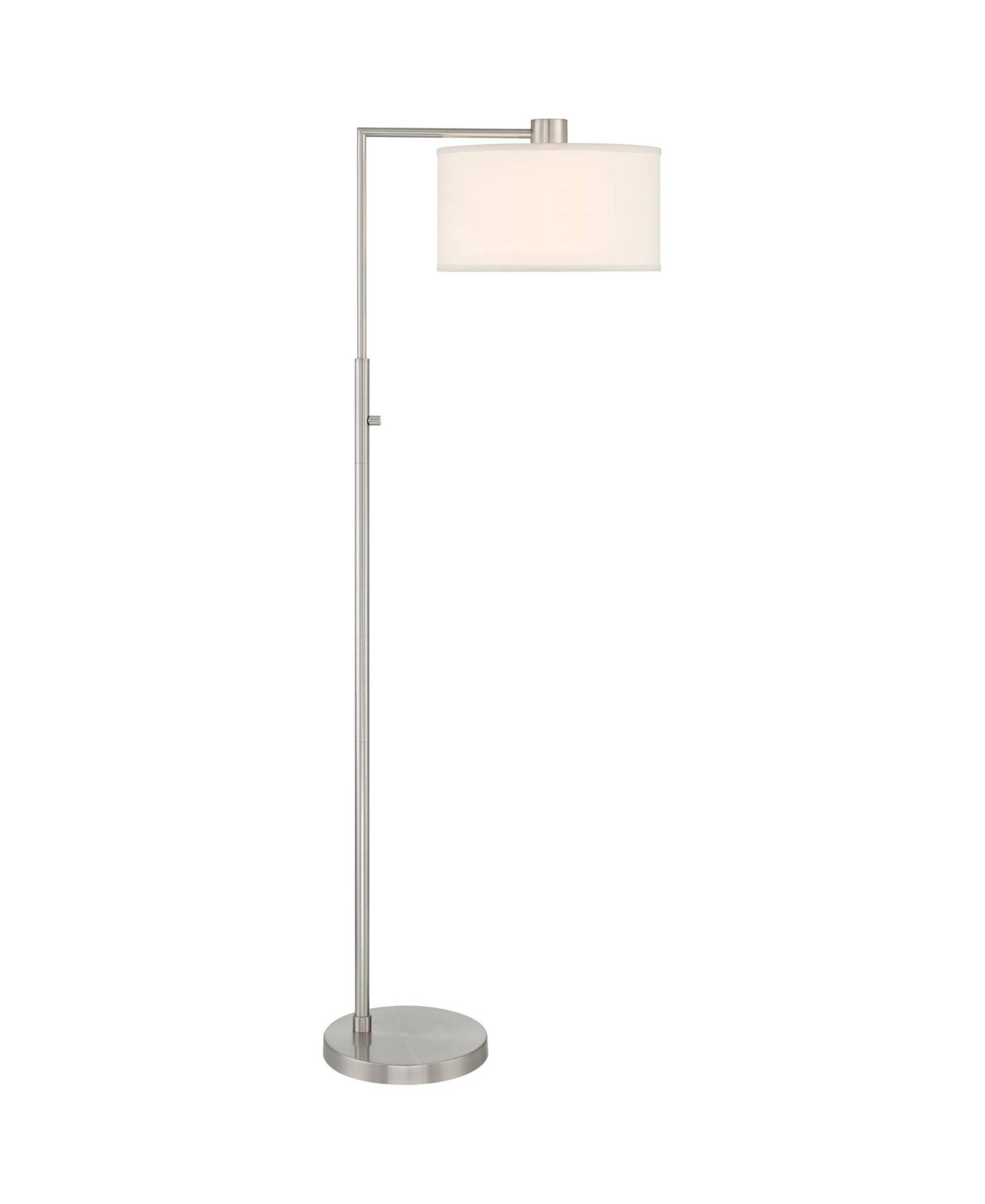 360 Lighting Colby Modern 61" Tall Standing Floor Lamp Light Downbridge Task Metal Brushed Nickel Finish Living Room House
