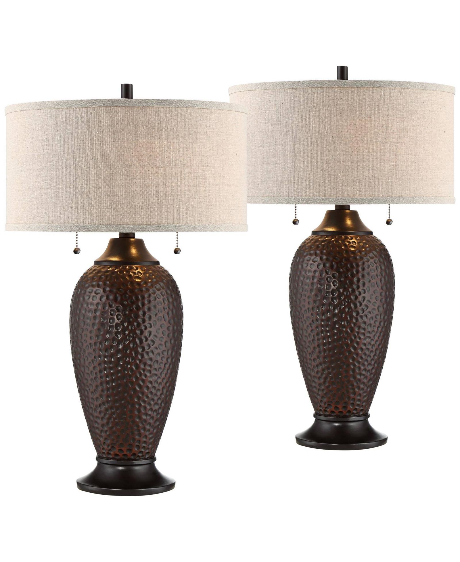 Настольные лампы 360 Lighting Cody Rustic Farmhouse, набор из 2 шт., с диммером
