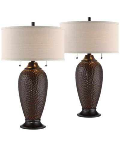 Настольные лампы 360 Lighting Cody Rustic Farmhouse, набор из 2 шт., с диммером