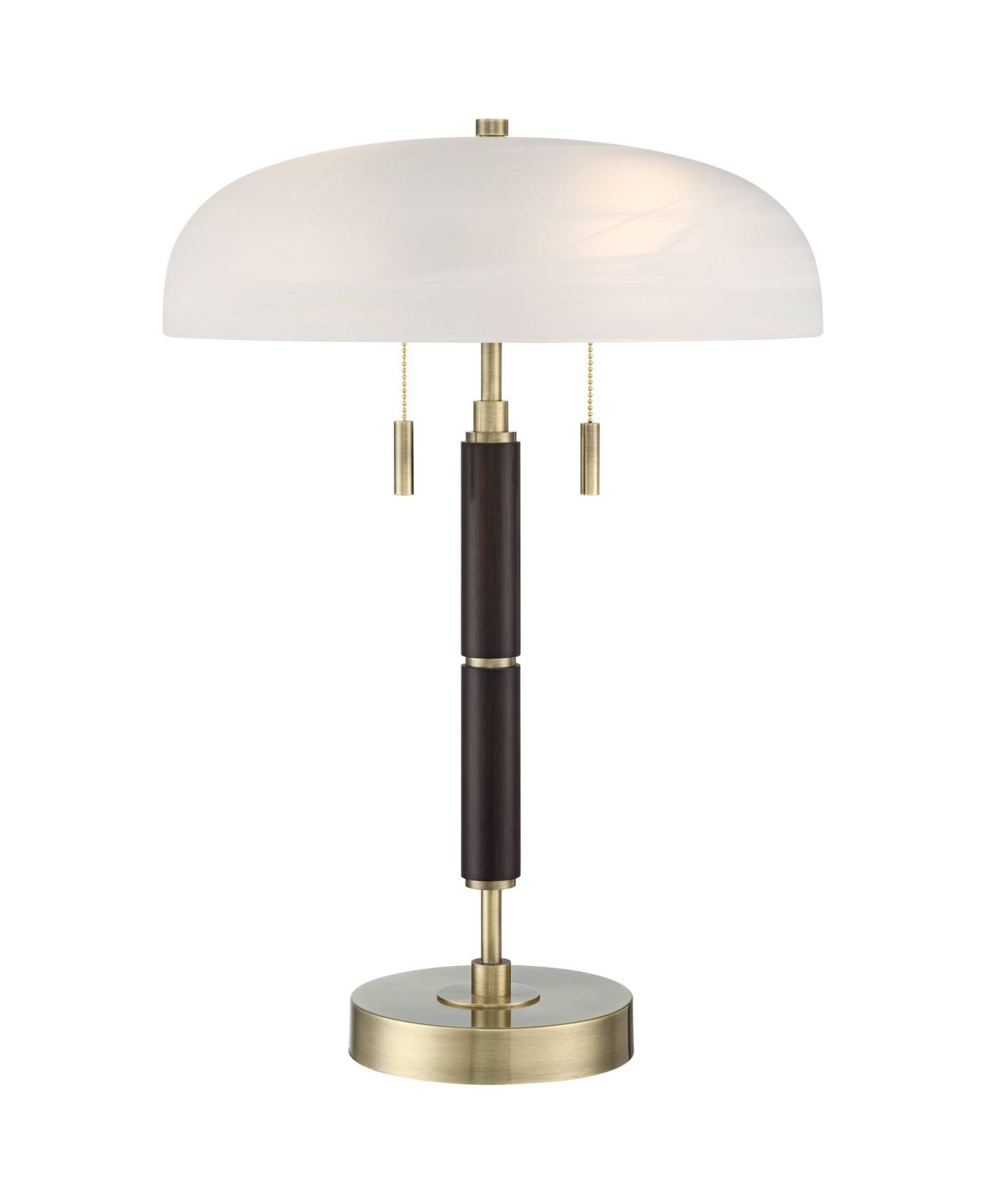 Настольная лампа Possini Euro Design Wyndham 23" High Mid Century Modern с USB портами