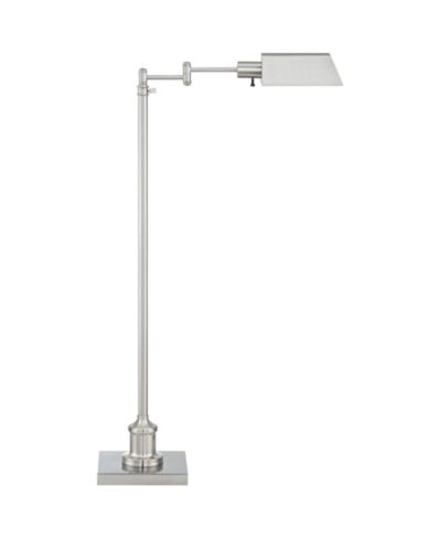 Regency Hill напольный торшер Jenson 54" Tall, с регулируемым кронштейном, Brushed Nickel