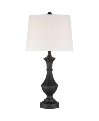 Настольная лампа 360 Lighting Theo, металлическая колонна, высота 27 1/4"