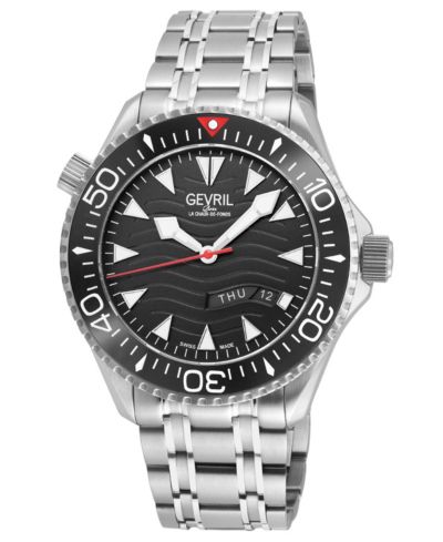 Gevril Men's Hudson Yards Swiss Automatic Bracelet Watch
