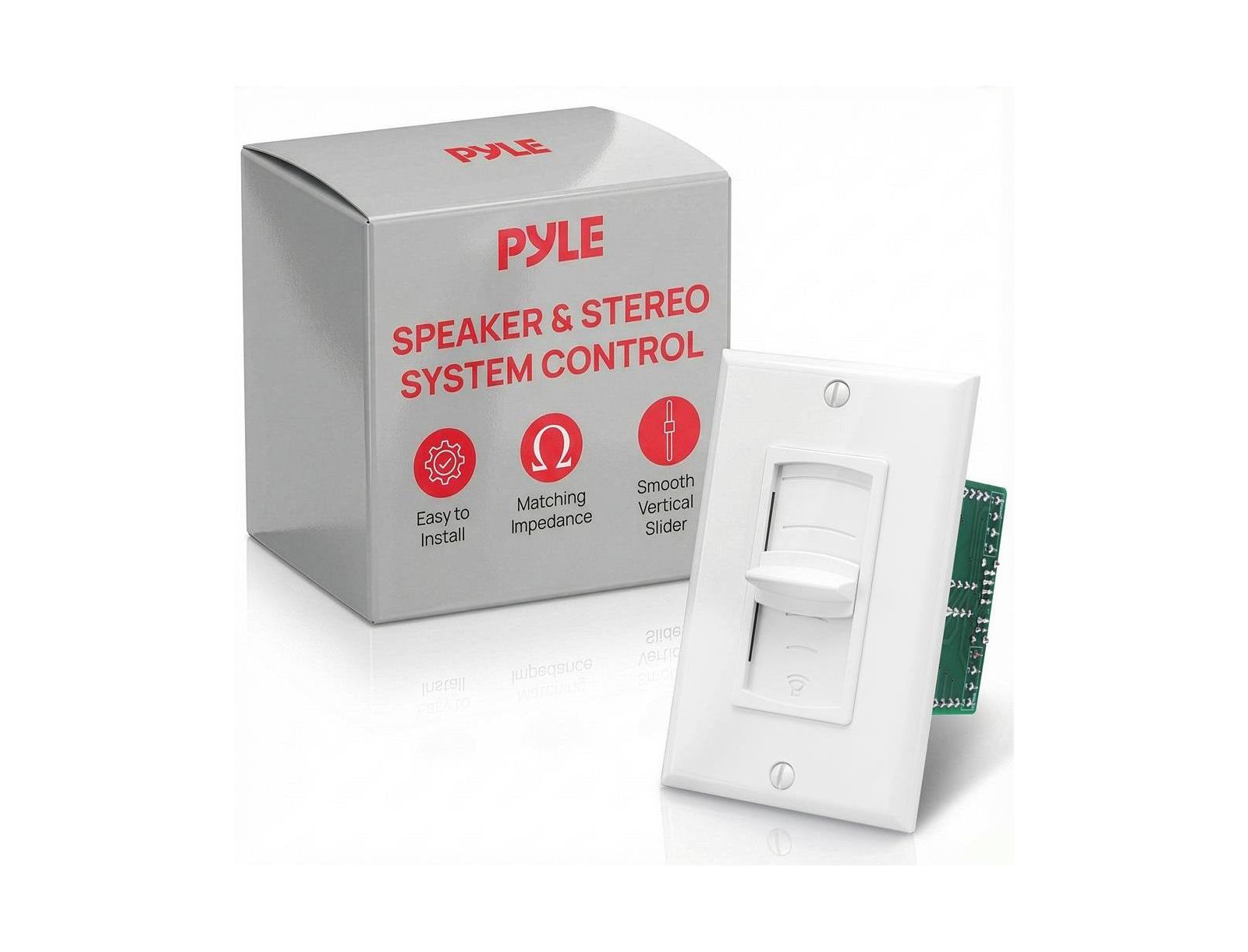 Pyle PVC2 Dual-Channel 100W Passive Volume Controller