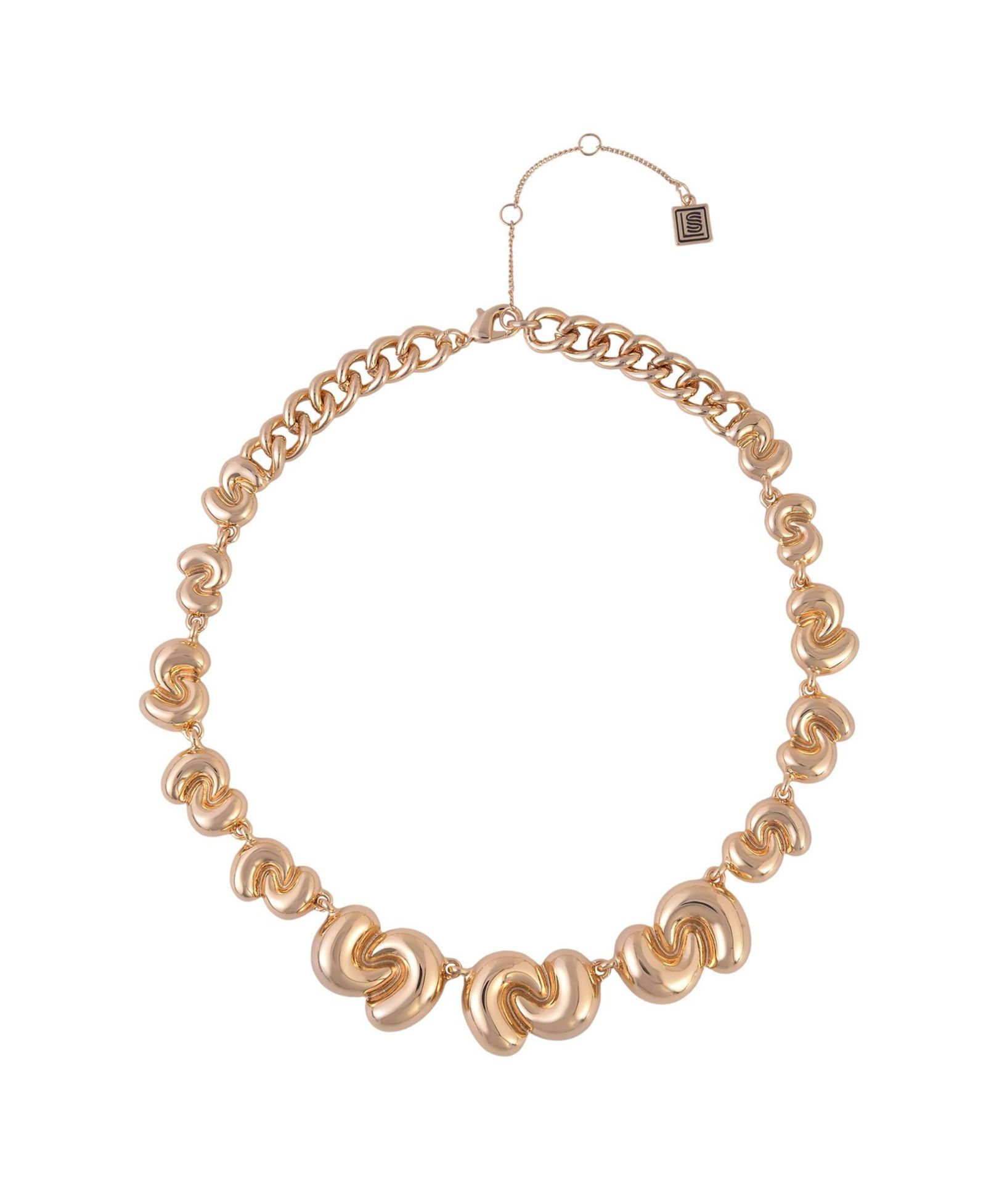 Laundry by Shelli Segal ожерелье Tone Knotted Casting Collar Brass