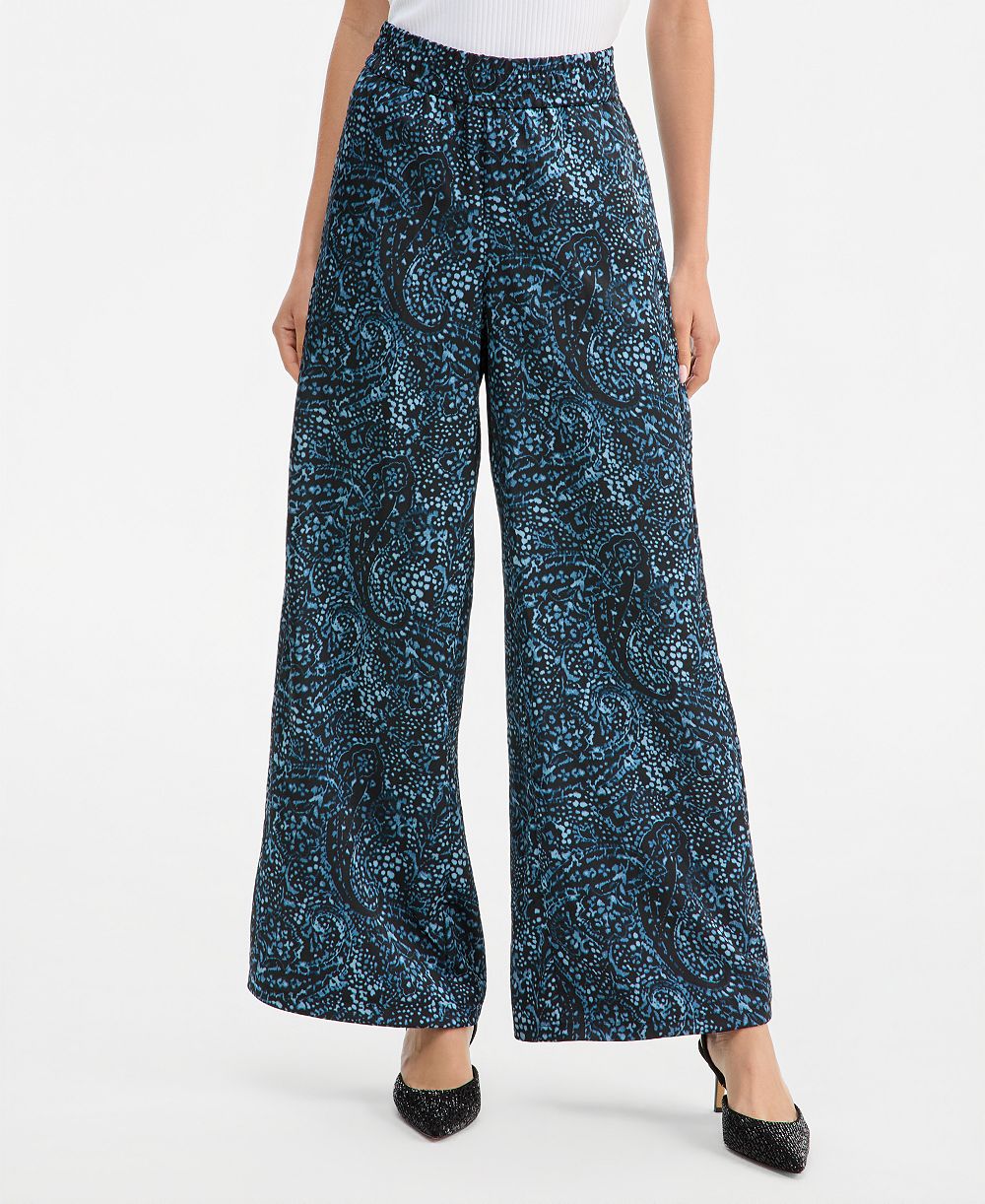 I.N.C. International Concepts Women's Satin Wide-Leg Pants, Macy's Exclusive