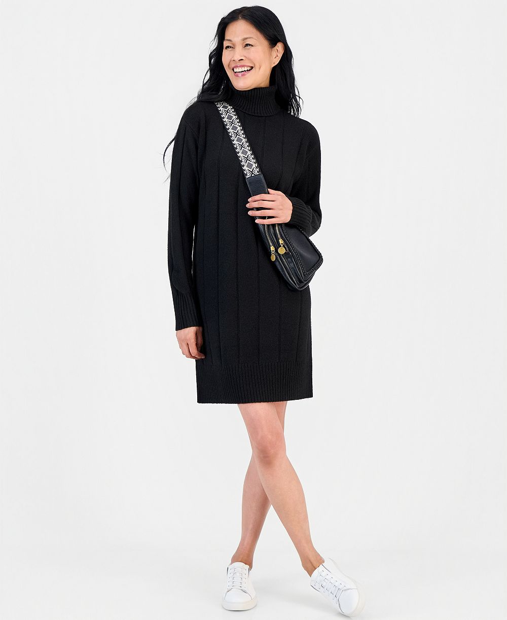 Style & Co Женское длинное платье-свитер с высоким воротником Luxsoft, эксклюзив Macy's