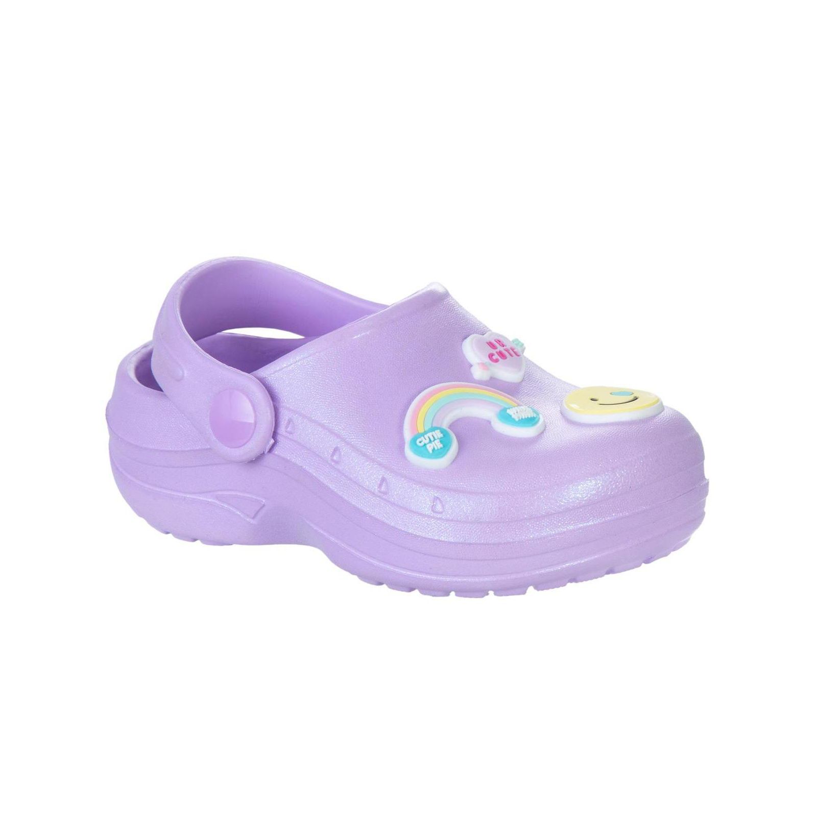 Sweethearts Little Girls Candy & Rainbow Design Clogs (Toddler)