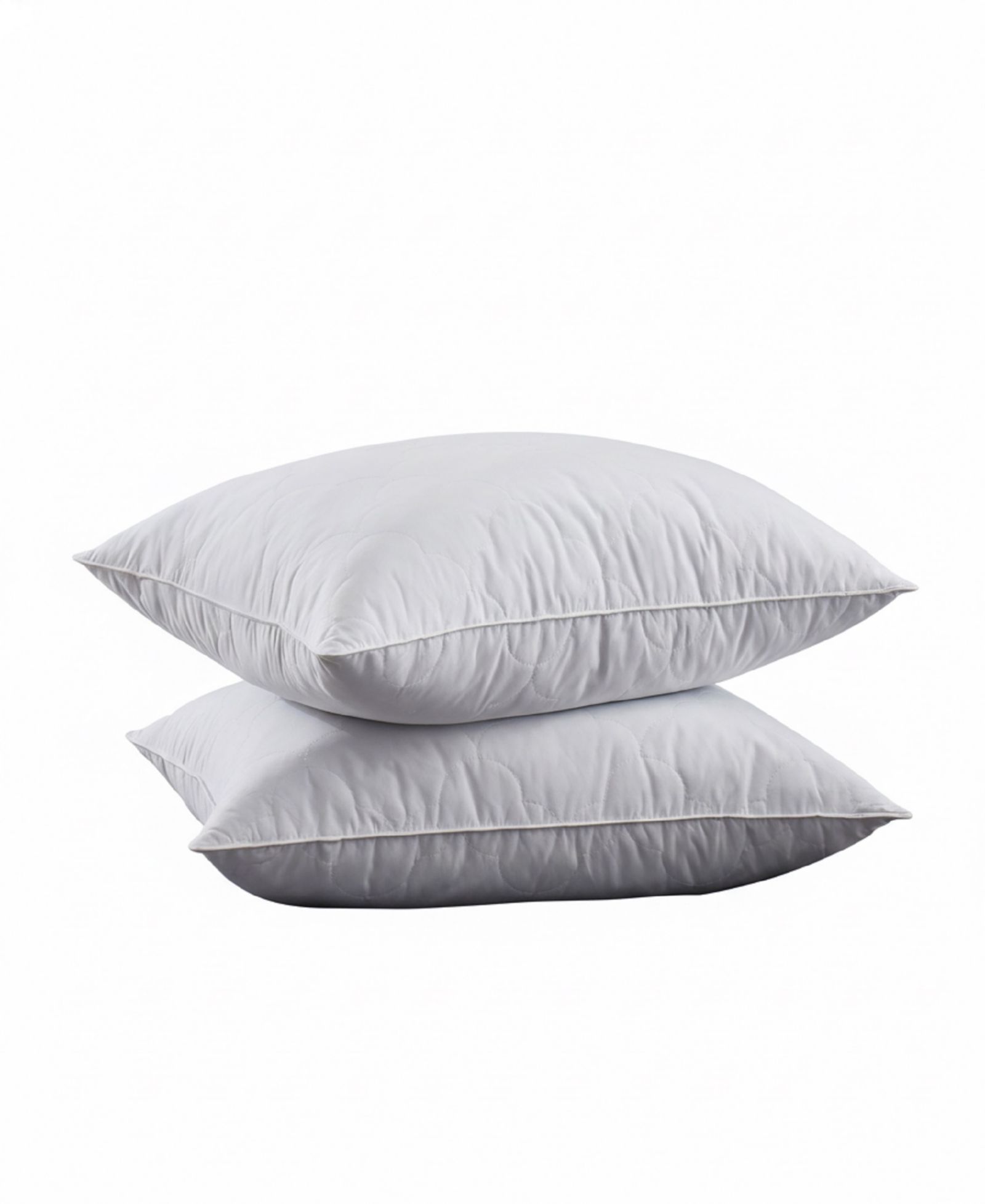 UNIKOME Cloud-Quilted Goose Feather 2-Pack Pillows, King