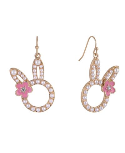 Hallmark Pearl Easter Bunny Earrings