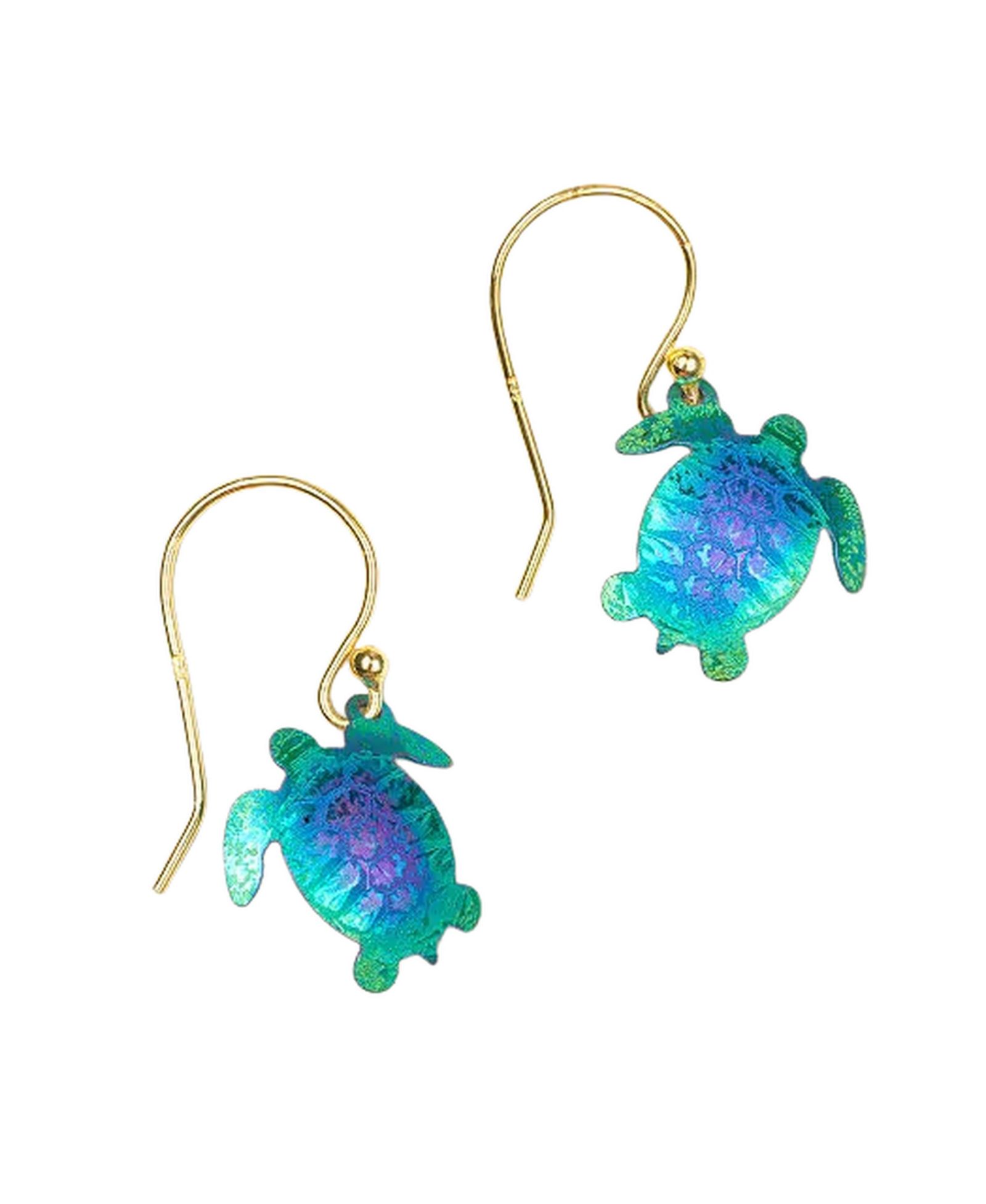 Украшение Uncommon Goods Holly Yashi Iridescent Sea Turtle