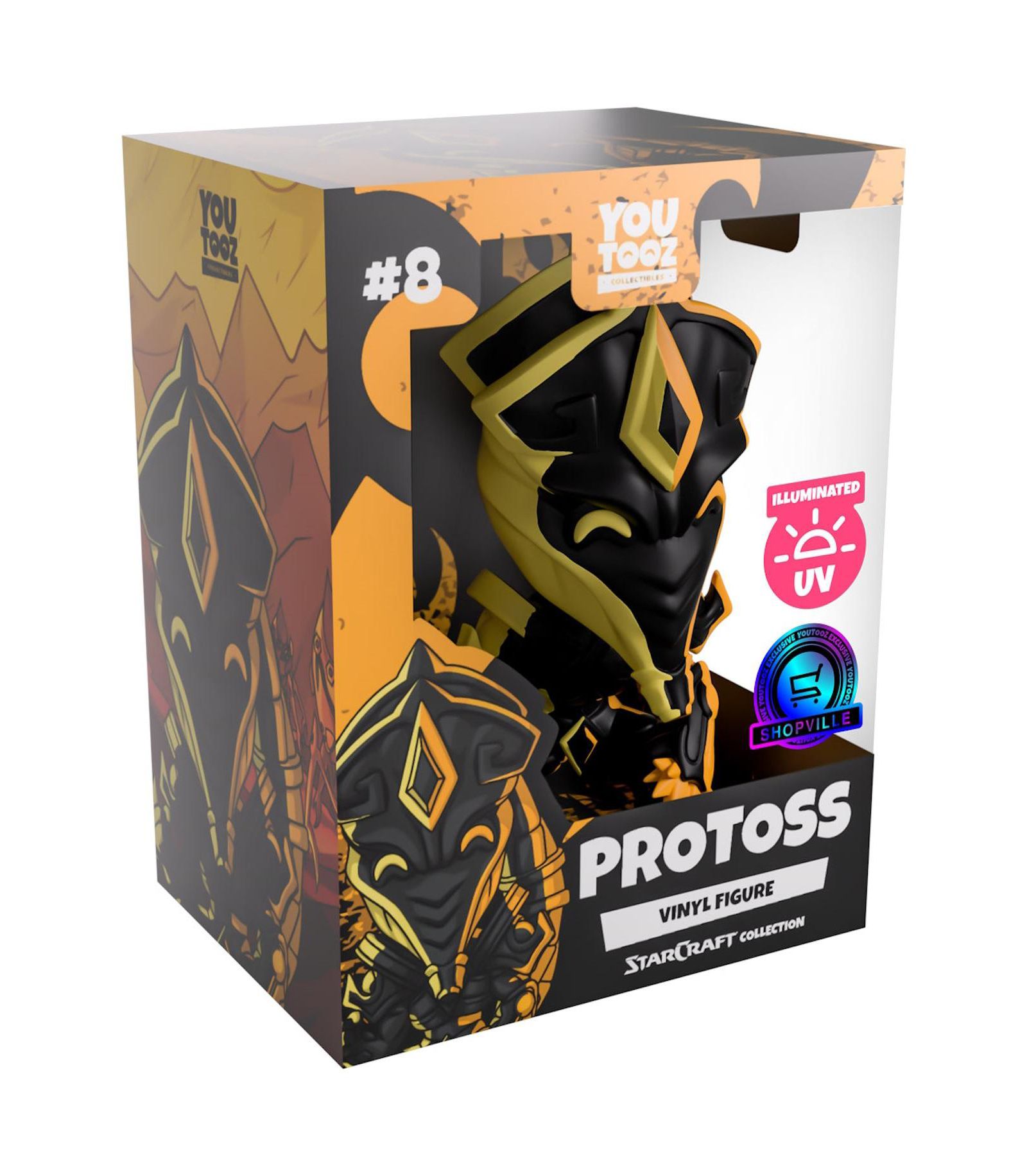 Starcraft: Illuminated Protoss Vinyl Figure #8 Shopverse Exclusive