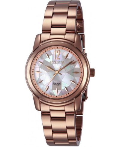 Invicta Women's 12625 Angel Quartz Mother of Pearl Dial Watch