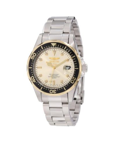 Invicta Men's 12808 Pro Diver Quartz Champagne Dial Watch